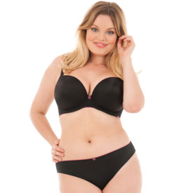 Podprsenka CURVY KATE SMOOTHIE SOUL PLUNGE BLACK