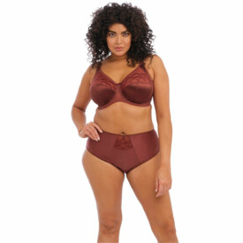 EL4030DAR Podprsenka ELOMI CATE UW FULLCUP BANDED BRA DARK COPPER