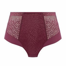 FL6918MUY Kalhotky FANTASIE ENVISAGE HIGH WAIST BRIEF MULBERRY