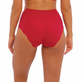 FL6708RED Kalhotky FANTASIE ANA HIGH WAIST BRIEF RED