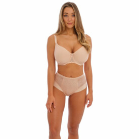 FL6918NAE Kalhotky FANTASIE ENVISAGE HIGH WAIST BRIEF NATURAL BEIGE