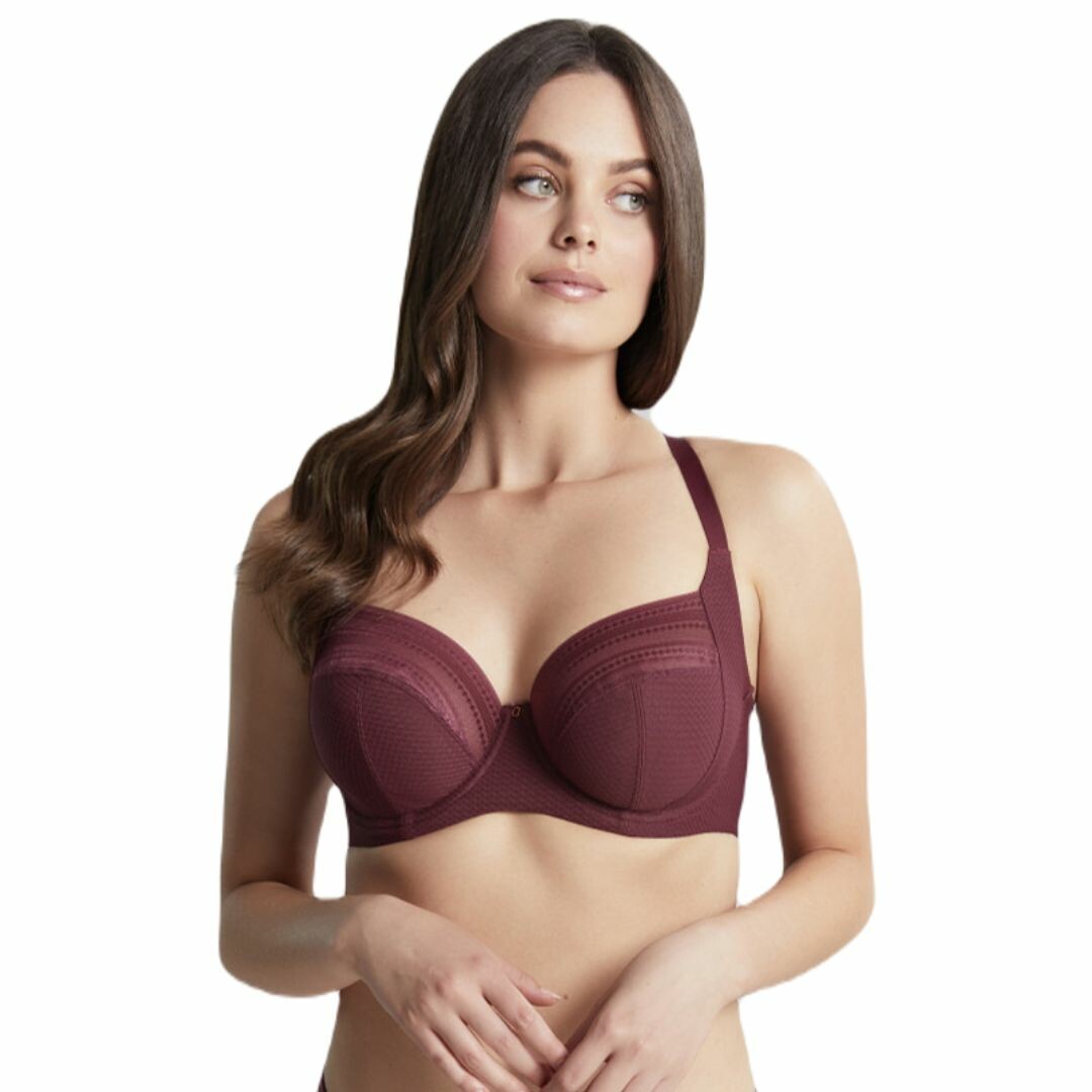 Podprsenka PANACHE SERENE FULLCUP BRA DARK CHERRY