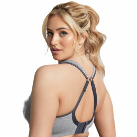 SC9441CML Podprsenka SCULPTRESSE SPORTS NON PADDED WIRED BRA CHARCOAL MARL