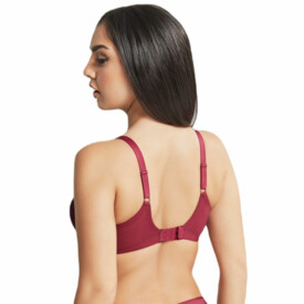 CL10471BEY Podprsenka CLEO ALEXIS LOW FRONT BALCONNET BRA BERRY