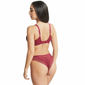 CL10471BEY Podprsenka CLEO ALEXIS LOW FRONT BALCONNET BRA BERRY
