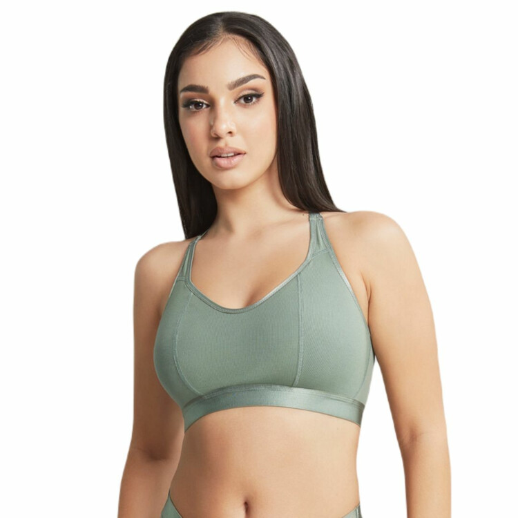 CL10601KHI Podprsenka CLEO FREEDOM LOUNGE NON WIRED BRA KHAKI