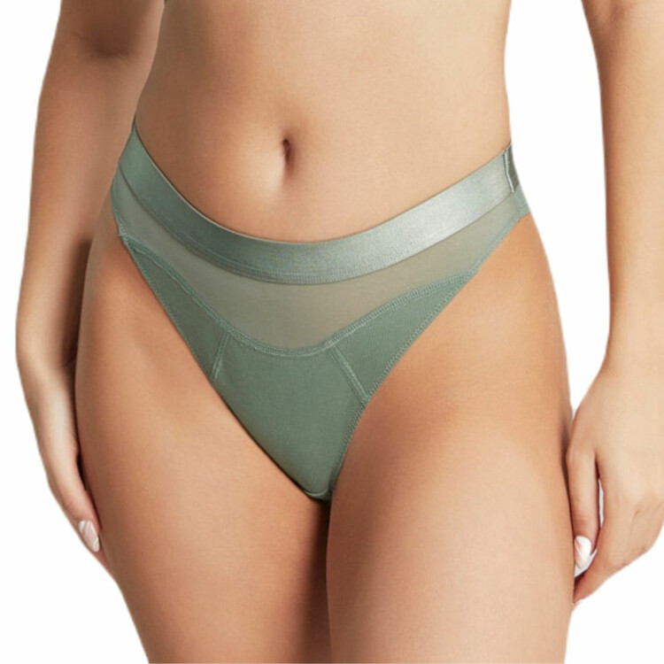 CL10602KHI Kalhotky CLEO FREEDOM LOUNGE BRAZILIAN BRIEF KHAKI