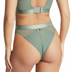 CL10602KHI Kalhotky CLEO FREEDOM LOUNGE BRAZILIAN BRIEF KHAKI