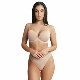 CL10662LAE Kalhotky CLEO FAITH BRAZILIAN BRIEF LATTE