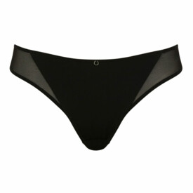 CL10662NOR Kalhotky CLEO FAITH BRAZILIAN BRIEF NOIR