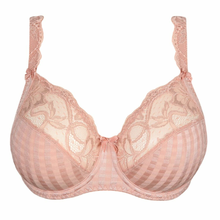 PD0162121PWD Podprsenka PRIMADONNA MADISON FULLCUP WIRE BRA POWDER ROSE