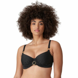 PD4010110ZWA Plavky vrchní díl PRIMADONNA SWIM SOLTA FULLCUP BIKINI TOP BLACK