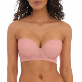 AA401109ASE Podprsenka FREYA TAILORED UW MOULDED STRAPLESS BRA ASH ROSE