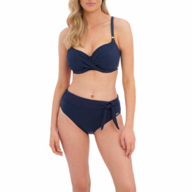 FS6355INK Plavky vrchní díl FANTASIE SWIM OTTAWA UW WRAP FRONT FULL CUP BIKINI TOP INK
