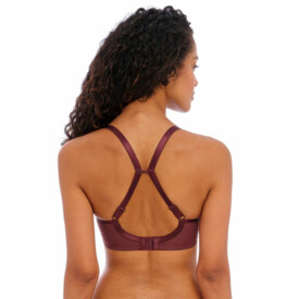 AA401131DRR Podprsenka FREYA TAILORED UW MOULDED PLUNGE T-SHIRT BRA DARK CHERRY