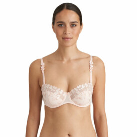 MJ0102525GLP Podprsenka MARIE JO LEDA HALF PADDED BALCONY BRA GLOSSY PINK