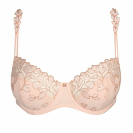 MJ0102525GLP Podprsenka MARIE JO LEDA HALF PADDED BALCONY BRA GLOSSY PINK