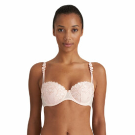 MJ0102529GLP Podprsenka MARIE JO LEDA PADDED BALCONY BRA GLOSSY PINK