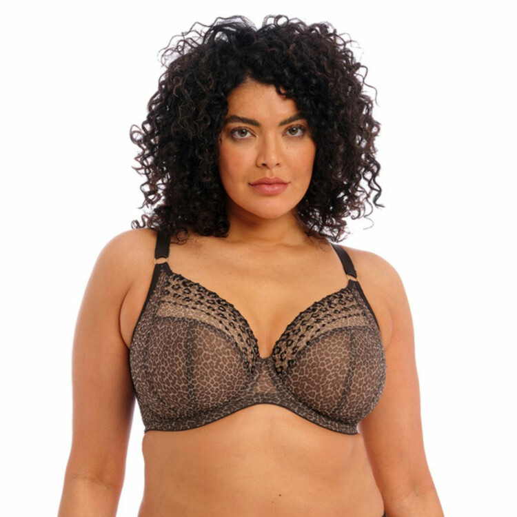 EL8900LED Podprsenka ELOMI MATILDA UW PLUNGE BRA LEOPARD