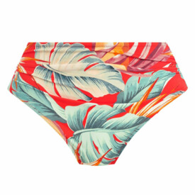 FS501671HOT Plavky spodní díl FANTASIE SWIM BAMBOO GROVE FULL BIKINI BRIEF HOT CHILLI