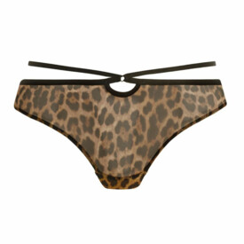 AA401270LED Kalhotky FREYA WILD SIDE THONG LEOPARD