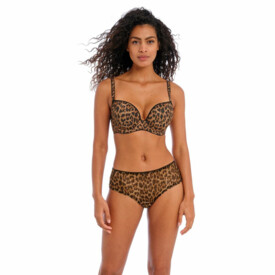 AA401280LED Kalhotky FREYA WILD SIDE SHORT LEOPARD