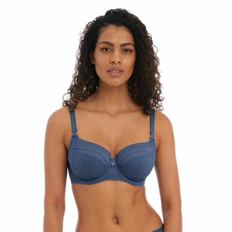 AA5641LAM Podprsenka FREYA VIVA UW SIDE SUPPORT BRA LACE VINTAGE DENIM