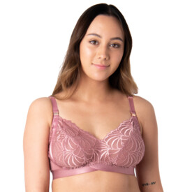 Podprsenka HOTMILK WARRIOR NURSING SOFT CUP WIREFREE BRA ANTIQUE ROSE