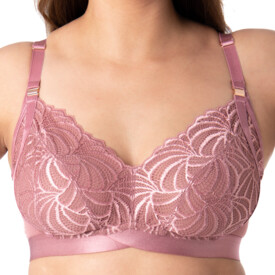 Podprsenka HOTMILK WARRIOR NURSING SOFT CUP WIREFREE BRA ANTIQUE ROSE