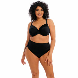 ES7287BLK Plavky spodní díl ELOMI SWIM PLAIN SAILING ADJUSTABLE BIKINI BRIEF BLACK