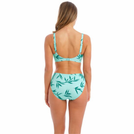 Plavky spodní díl FANTASIE SWIM LUNA BAY MID RISE BIKINI BRIEF GLACIER