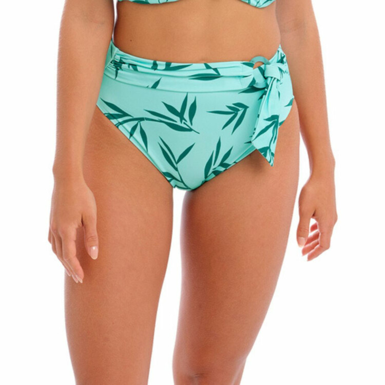 FS502478GLR Plavky spodní díl FANTASIE SWIM LUNA BAY HIGH WAIST BIKINI BRIEF GLACIER