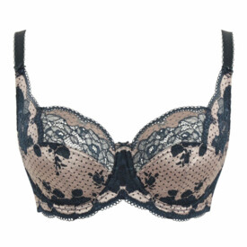 PA7255ANAL Podprsenka PANACHE CLARA FULLCUP BRA NAVY PEARL