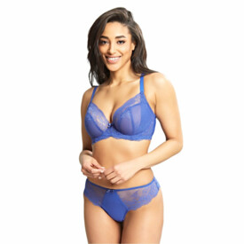 PA9396BJL Podprsenka PANACHE ANA PLUNGE BRA BLUE JEWEL