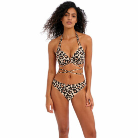 AS203970NAL Plavky spodní díl FREYA SWIM ANIMAL INSTINCT BIKINI BRIEF NATURAL