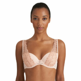 MJ0102576PIR Podprsenka MARIE JO DANAE PADDED PLUNGE BRA PINOT ROSE