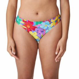 PD4010750BBM Plavky spodní díl Prima Donna Swim Sazan Bikini Briefs Rio Blue Bloom