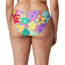 PD4010750BBM Plavky spodní díl Prima Donna Swim Sazan Bikini Briefs Rio Blue Bloom