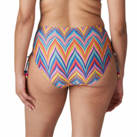 PD4010852RBP Plavky spodní díl PRIMA DONNA SWIM KEA BIKINI FULL BRIEFS ROPES RAINBOW PARADISE