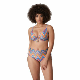 PD4010852RBP Plavky spodní díl PRIMA DONNA SWIM KEA BIKINI FULL BRIEFS ROPES RAINBOW PARADISE