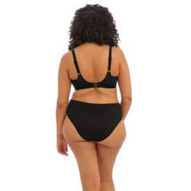 ES800602BLK Plavky vrchní díl ELOMI SWIM BAZARUTO UW PLUNGE BIKINI TOP BLACK