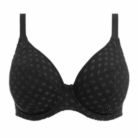 ES800602BLK Plavky vrchní díl ELOMI SWIM BAZARUTO UW PLUNGE BIKINI TOP BLACK