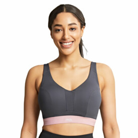 PS5022CHL Podprsenka PANACHE SPORTS ULTRA PERFORM NON PADDED WIRED BRA CHARCOAL