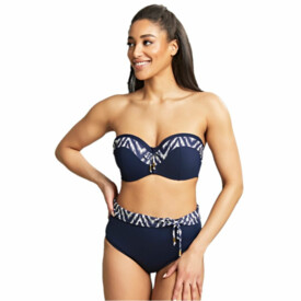 SW1547NAY Plavky spodní díl PANACHE SWIM OCEANA MIDI PANT NAVY