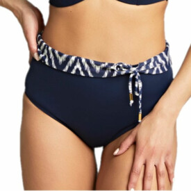 SW1547NAY Plavky spodní díl PANACHE SWIM OCEANA MIDI PANT NAVY