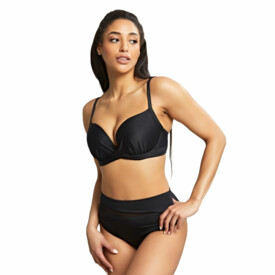 SW1567NOR Plavky spodní díl PANACHE SWIM SERENITY MIDI PANT NOIR