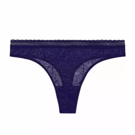 Kalhotky SIMONE PÉRÈLE COMETE TANGA MIDNIGHT