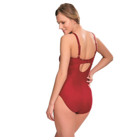 Plavky jednodílné PANACHE SWIM ANYA SWIMSUIT RED