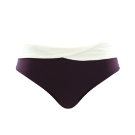 Plavky spodní díl PANACHE SWIM PORTOFINO CLASSIC PANTS AUBERGINE