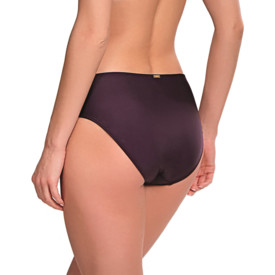 Plavky spodní díl PANACHE SWIM PORTOFINO CLASSIC PANTS AUBERGINE